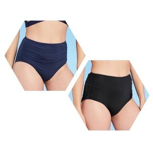 NEW 2 Kona Sol Full Coverage Bikini Bottoms